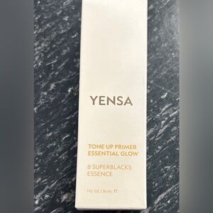 Yensa Tone Up Primer Essential Glow 8 Superblacks!! nourishing NIB